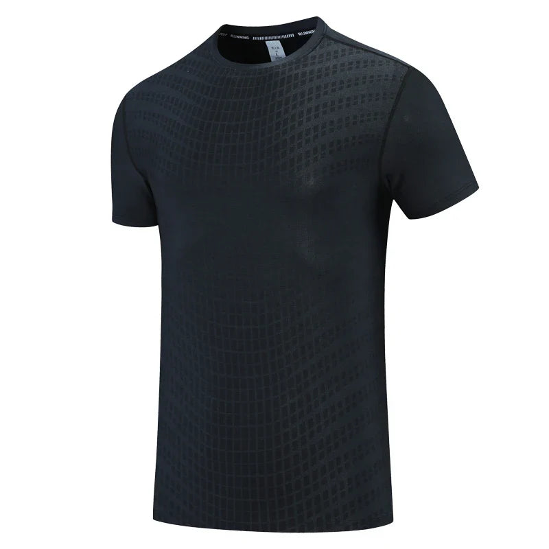 Men's Running Workout Training Short Sleeves Tee