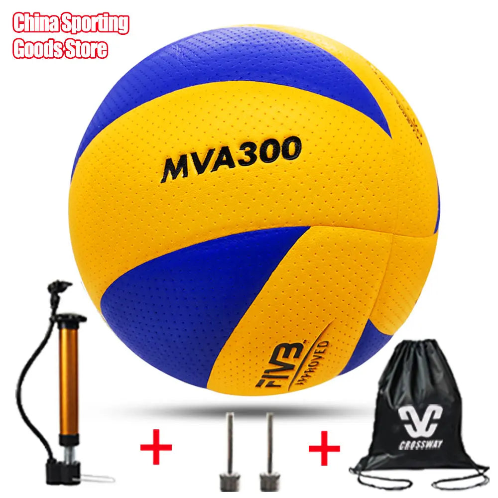 New Model Professional Volleyball ball,Training Competition Professional Game Volleyball, Optional Pump + Needle +Net Bag