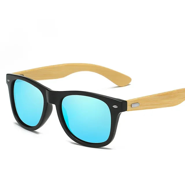 Fashion Wood Men's Ultraviolet Sunglasses Classic Male Driving Riding UV400 Sports Sun Glasses Eyewear Wooden Bamboo Eyeglasses