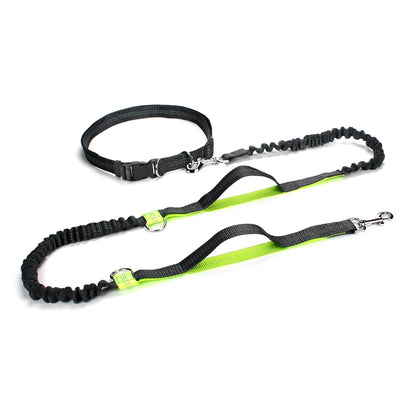 Dog Running Leashes Hands Freely Jogging Pull Lead Dog Accessories Leash For Large Dogs Traction Rope Pet Dog Supplies