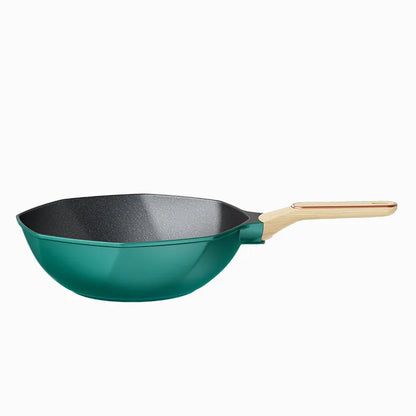 Octagonal Non-stick Frying Pan Wok Pan Pot Household Egg Steak Cooking Pots Gas Stove Induction Universal Cooker Nonstick Pan