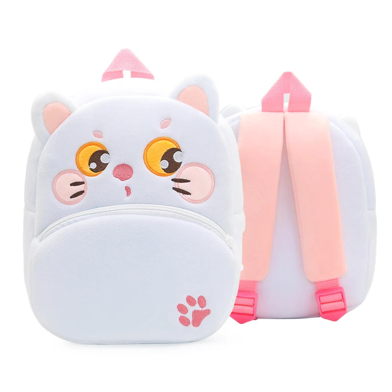 Cartoon cute plush backpack animal backpack boy girl school backpack outing leisure bag