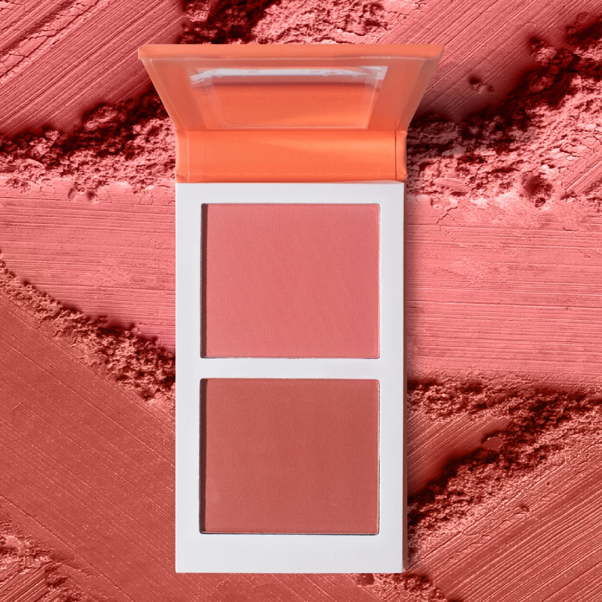 Matte Powder Blush Palette Blend able Long-Lasting Non-Fading Cheek Tint Portable Smooth Lightweight Sunset Blusher