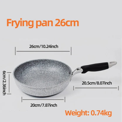 Non-Stick Pan Frying Pan Wok Pan 28cm Home Steak Skillet Pancake Fried Induction Cooker Gas Stove Special Saucepan Nonstick Pan