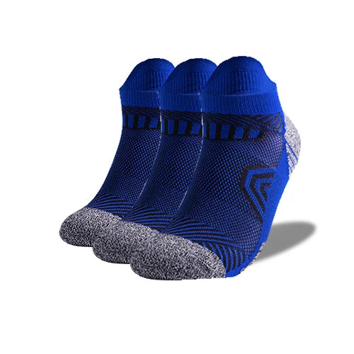 3Pairs/Lot Coolmax Cotton Socks Man Women Sport Running Sock Cycling Riding Bicycle Bike Football Breathable Basketball Sox