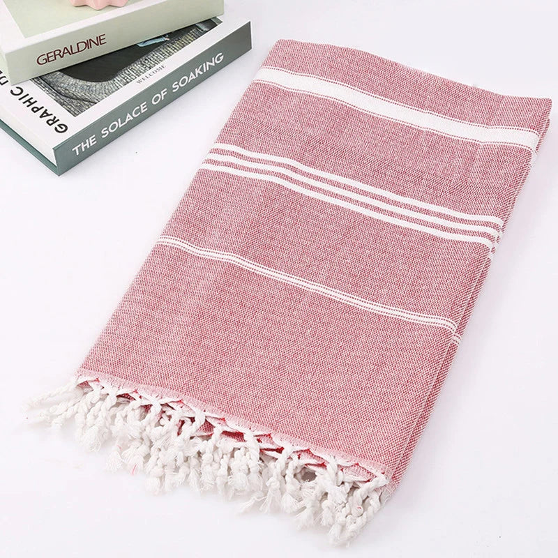 Oversized Cotton Turkish Beach Towels Quick Dry Sand Free Pool Swim Towel Extra Clearance Blanket Adult Travel Essentials