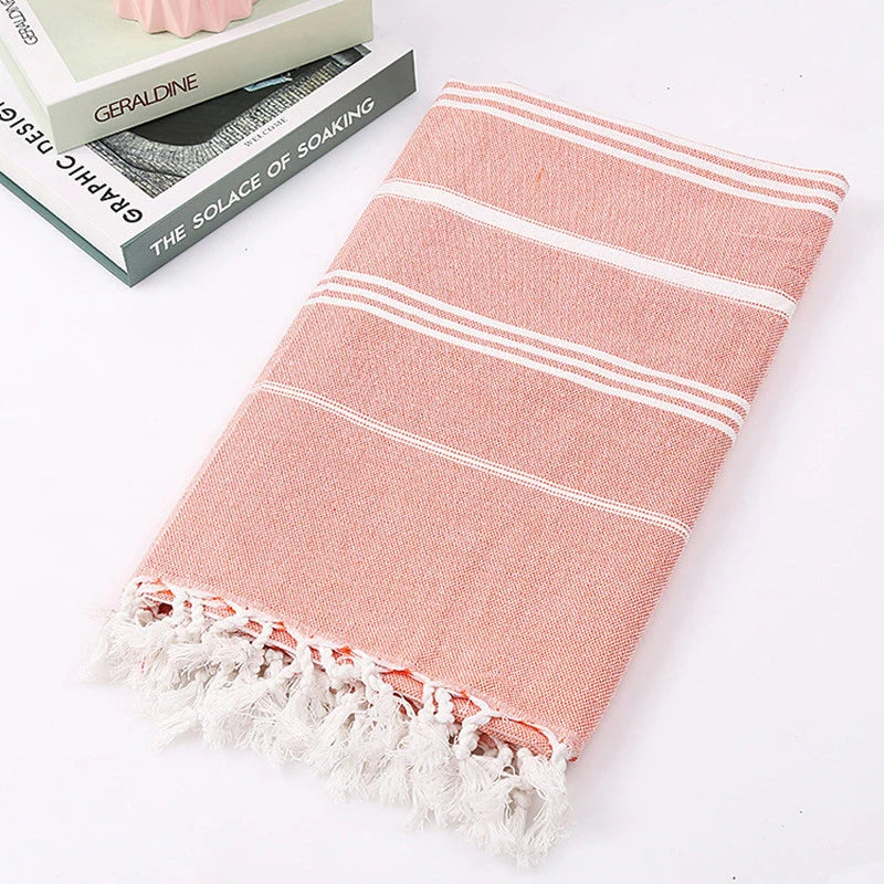 Oversized Cotton Turkish Beach Towels Quick Dry Sand Free Pool Swim Towel Extra Clearance Blanket Adult Travel Essentials