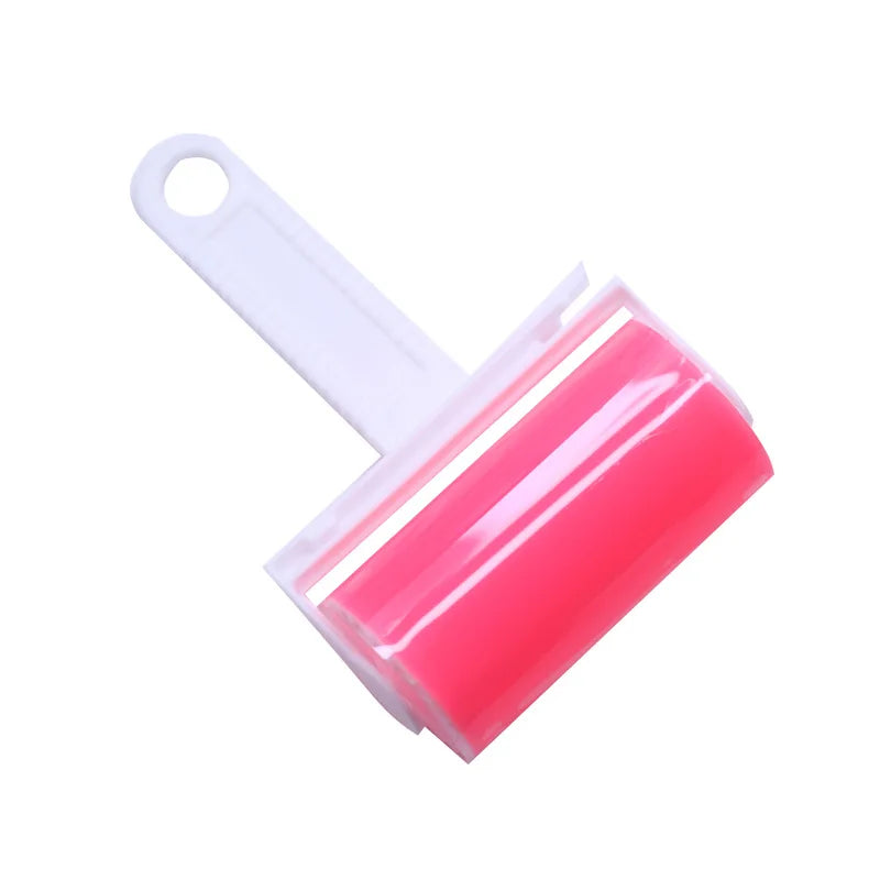 Washable Clothes Hair Sticky Roller Reusable Portable Home Clean Pet Hair Remover Sticky Roller Carpet Bed Sofa Dust Collector