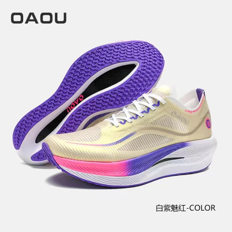 Luxury Brand Gym Shoes For Men Women Professional Carbon Plate Running Shoes Unisex Breathable Jogging Shoes Mens