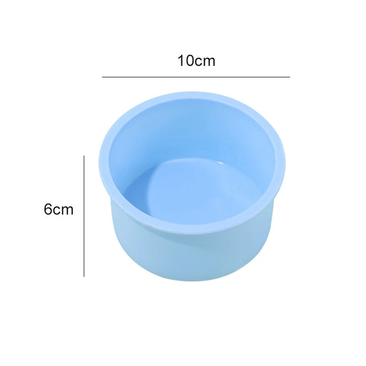 4 6 8 10 Inch Round Shape Mold Silicone Small Cake Baking Pan Mousse Fondant Cylinder Mould For Pastry Dessert Jelly