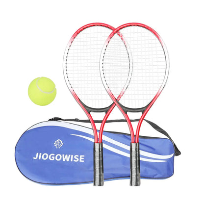 2pcs Tennis Rackets Included Tennis Bag Sports Exercise 21'' Racquet Set Youth Games Outdoor,Suitable for Beginner