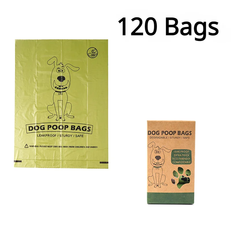 EPI Biodegradable Pet Garbage Bag Dog Poop Bags Dog Poop Bag Dispenser Dog Cleaning Supplies Dog Products for Dogs