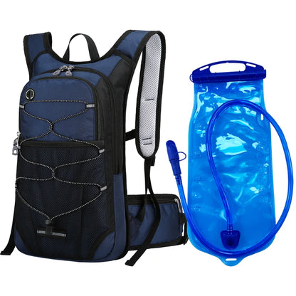 13L Bike Cycling Water Bag Backpack Outdoor Sport Running Climbing Hiking Hydration Bladder Storage Pack Waterproof Rucksack