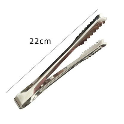 Stainless Steel Food Tongs Cooking BBQ Meat Clip Heat Bread Salad Kitchen Tool 7/9/12in Non-slip Utensils Kitchen Accessories