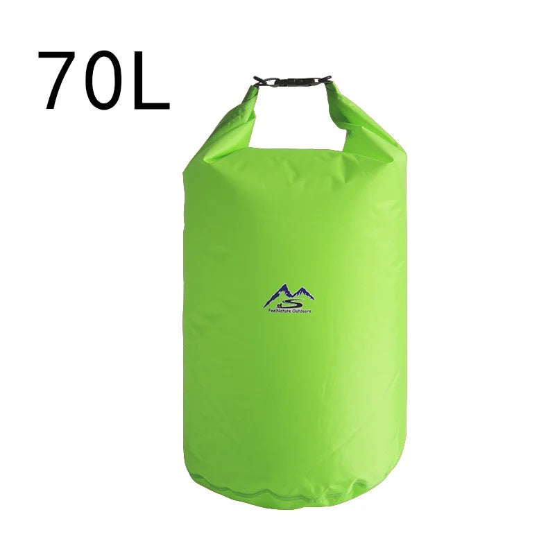 5L10L20L40L70L Waterproof Dry Bag Sack for Camping Drift Trekking Swimming Rafting Kayak River Trekking Fishing Outdoor Waterbag