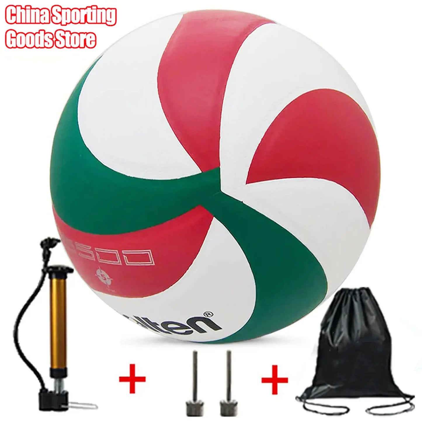 Volleyball,Size 5,Sports Gift, Outdoor Sports, Volleyball ball,Training,Optional: air pump + air needle + mesh bag