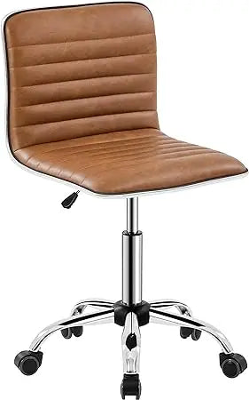 Modern Faux Leather/Velvet Office Desk Chair with Low/Mid-back/with Wheels Modern Office Chair Adjustable Home Computer Chair