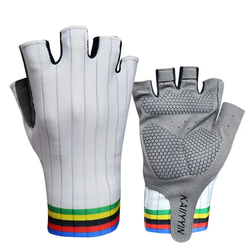 New Pro Aero Bike Team cycling Gloves Half Finger Outdoor Road Bike Sport Gloves Men women Guantes Ciclismo