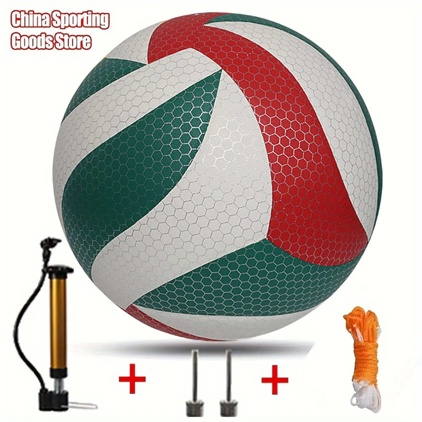 Volleyball,Size 5,Sports Gift, Outdoor Sports, Volleyball ball,Training,Optional: air pump + air needle + mesh bag