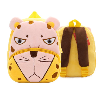 Cartoon cute plush backpack animal backpack boy girl school backpack outing leisure bag