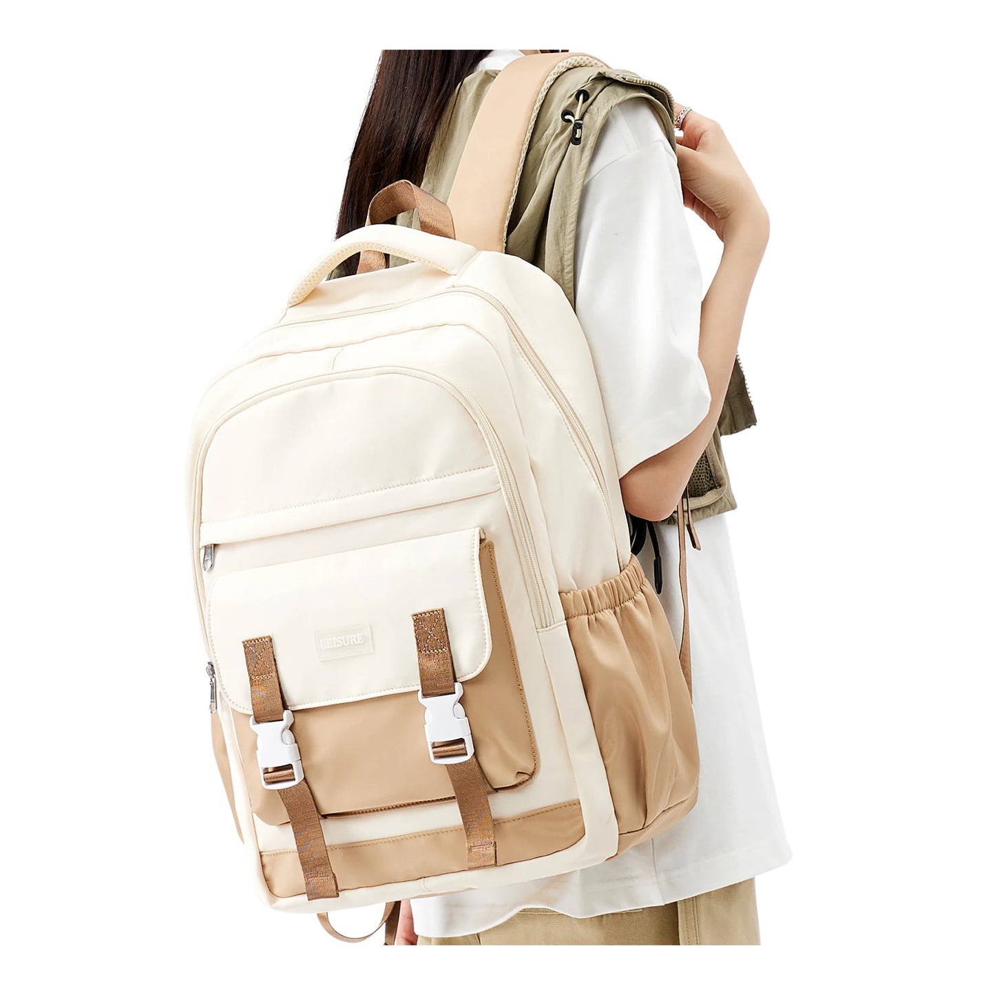 Backpacks for Students High Capacity College Women Backpack Trendy Laptop School Bag Girl BookBag Travel Backpack Aesthetic Bags