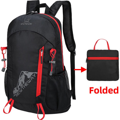 22L Portable Foldable Backpack Folding Mountaineering Bag Ultralight Outdoor Climbing Cycling Travel Knapsack Hiking Daypack