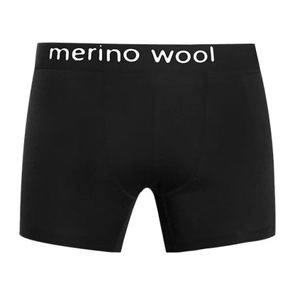 Mens Merino Wool Underwear Boxer Briefs 87% Merino Wool Boxers Soft Breathable Moisture Wicking Sports Fitness Boxershorts