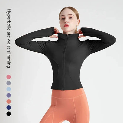 Women's Long Sleeve Fitness Jacket