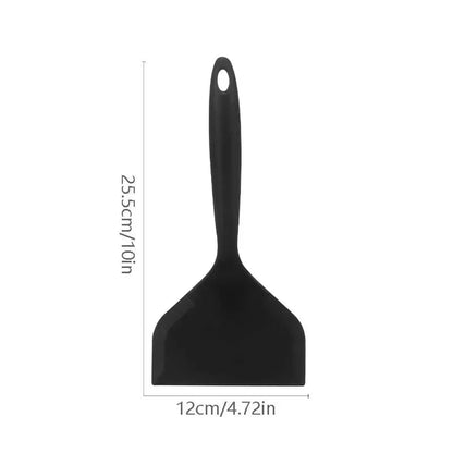 Silicone Spatula Wide Mouth Non-stick Scraper Steak Beef Egg Cooking Spatula Pancake Baking Tools Kitchen Cooking Shovel