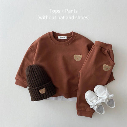 One-Piece Clothes Baby Girl Clothes Sets Newborn Baby Boy Long Sleeve Little Brother Romper Jumpsuit Baby Boy Clothes Set