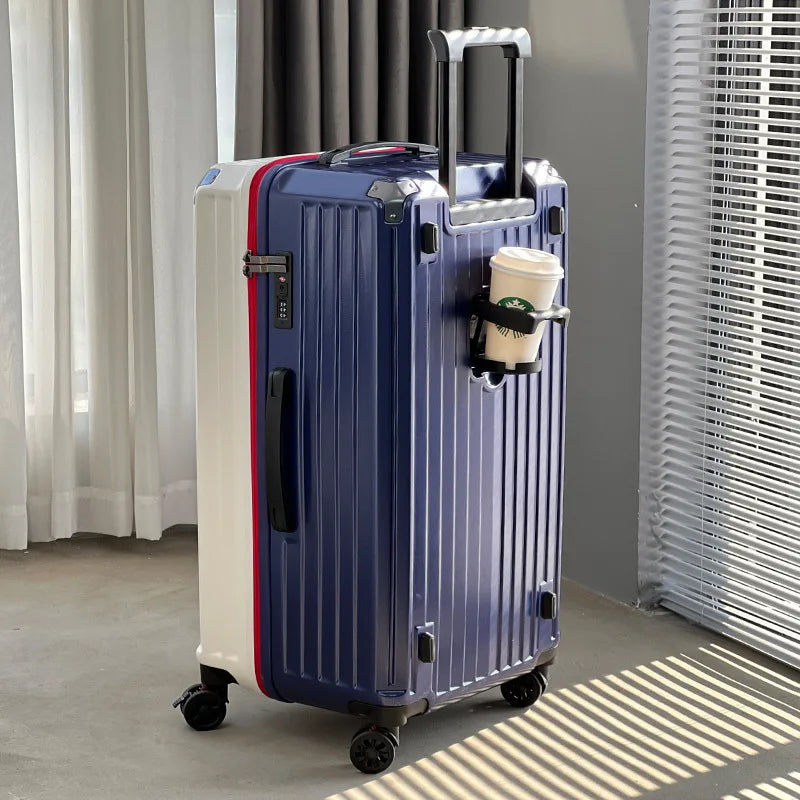 Super Large Capaci Suitcase for Male and Female Students, Luggage, Trolley Case, Mute Universal Wheel