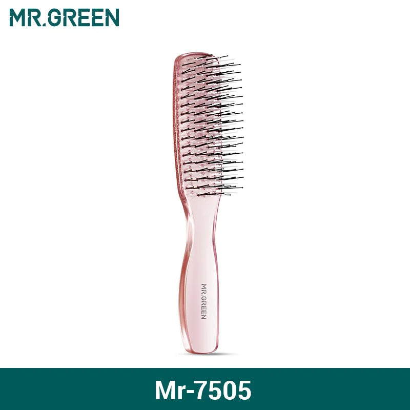 MR.GREEN Hair Brush Scalp Massage Combs Volumizing Hair Styling Fine Tooth Detangling Tool For Long Wet Dry Hair Women Gift