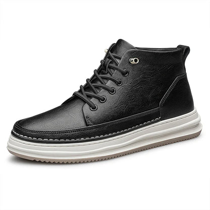 High Top Casual Boots Height Increase 2.3"