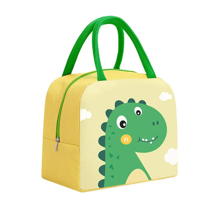 Kawaii Portable Fridge Thermal Bag Women Children's School Thermal Insulated Lunch Box Tote Food Small Cooler Bag Pouch