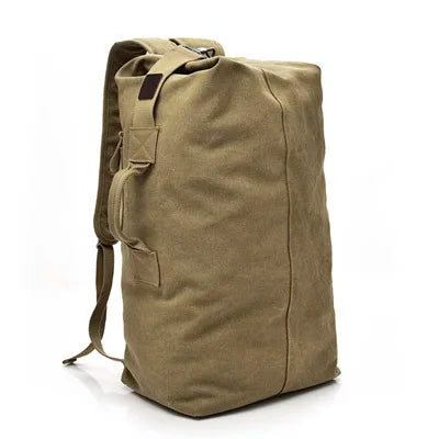 Man Travel Backpack Large Capacity Mountaineering Hand Bag High Quality Canvas Bucket Shoulder Bags Men Backpacks