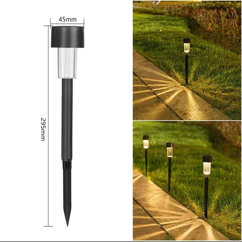 Outdoor Solar Lights Garden Lights Solar Powered Lamp Lantern Waterproof Landscape Lighting Pathway Yard Lawn Garden Decoration