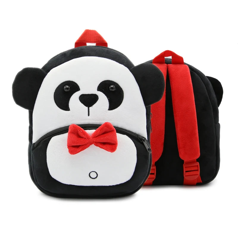 Cartoon cute plush backpack animal backpack boy girl school backpack outing leisure bag