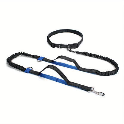 Dog Running Leashes Hands Freely Jogging Pull Lead Dog Accessories Leash For Large Dogs Traction Rope Pet Dog Supplies