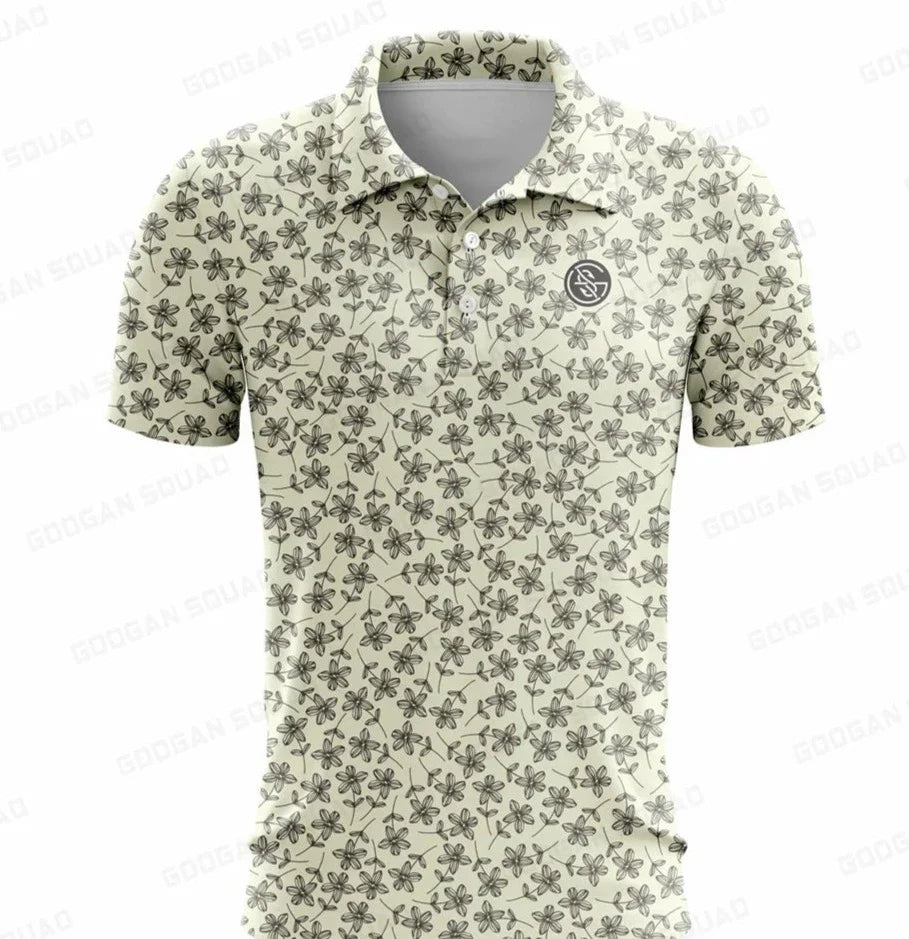 Googan Squad Men's Golf Shirt Quick Dry - Plant Power