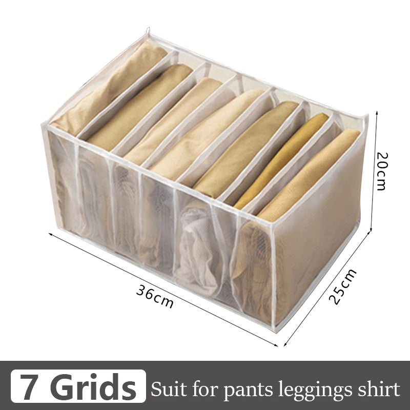 Jeans Organization Storage Box Closet Organizer Clothing Organization System Drawer Organizers Cabinet Pants Storage Organizer