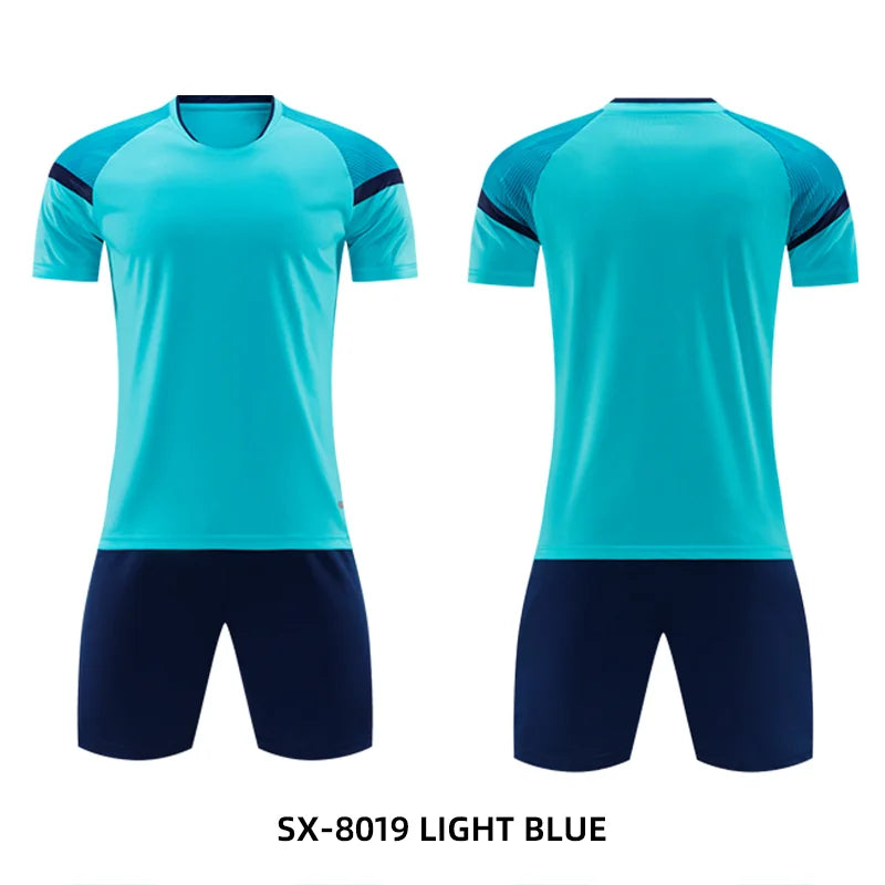 MAN Women Football Jerseys Quick-Drying Soccer Uniforms Custom Adult Kids Futsal Sportswear Tracksuit Sports Team Training Suits