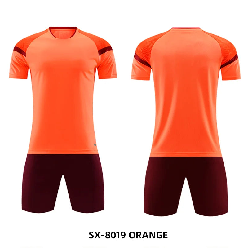 MAN Women Football Jerseys Quick-Drying Soccer Uniforms Custom Adult Kids Futsal Sportswear Tracksuit Sports Team Training Suits