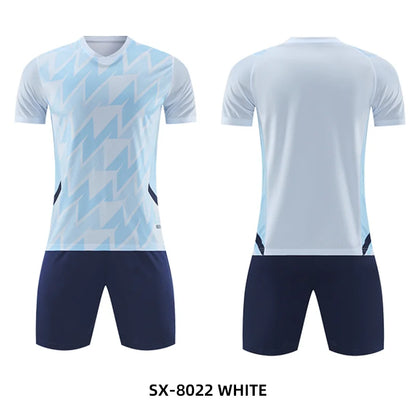 MAN Women Football Jerseys Quick-Drying Soccer Uniforms Custom Adult Kids Futsal Sportswear Tracksuit Sports Team Training Suits