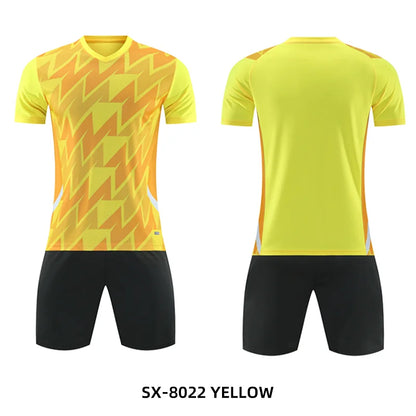 MAN Women Football Jerseys Quick-Drying Soccer Uniforms Custom Adult Kids Futsal Sportswear Tracksuit Sports Team Training Suits