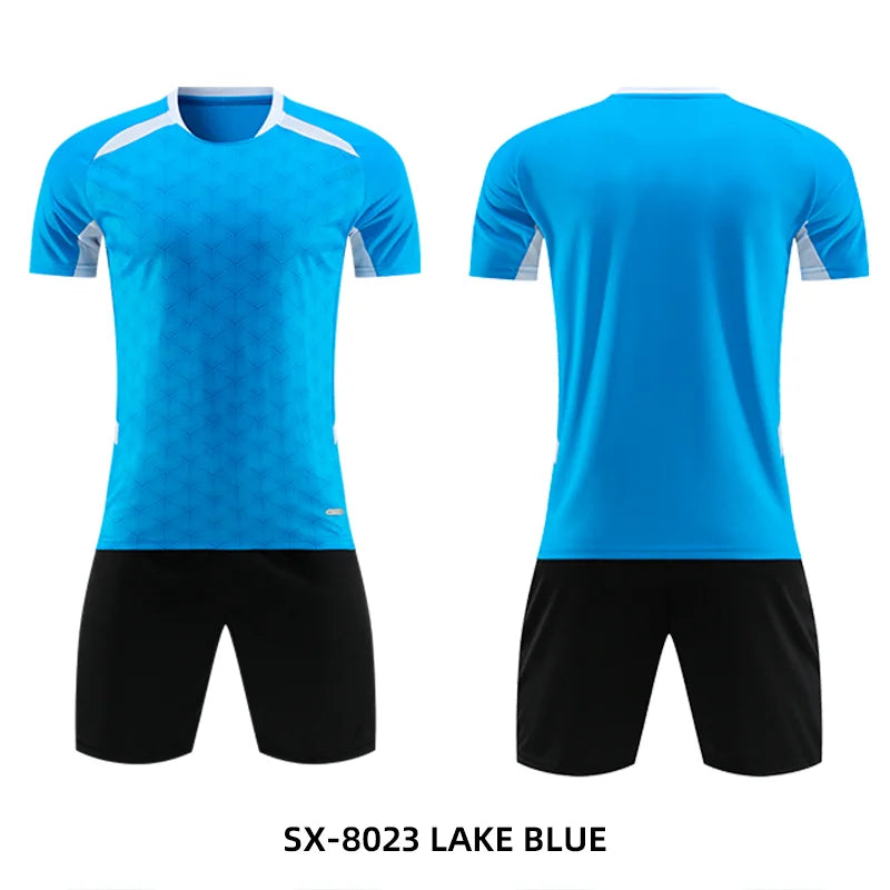 MAN Women Football Jerseys Quick-Drying Soccer Uniforms Custom Adult Kids Futsal Sportswear Tracksuit Sports Team Training Suits