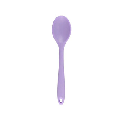 Long Handle Silicone Ladle Soup Spoon Colander Ramen Noodles Tablespoons Scoop Rice Salad Stirring Spoons Kitchen Teaspoons