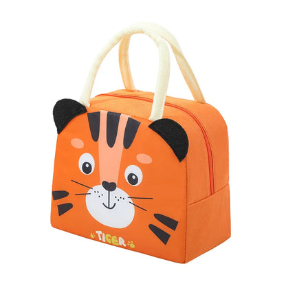 Kawaii Portable Fridge Thermal Bag Women Children's School Thermal Insulated Lunch Box Tote Food Small Cooler Bag Pouch