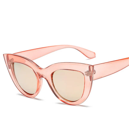 Cat Eye Style Sunglasses Women Brand Designer Sexy Ladies Gradient Lens Triangle Sun Glasses For Female UV400