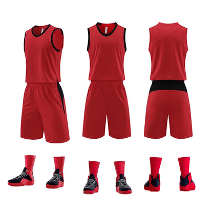 Basketball Jersey Set Quick Dry