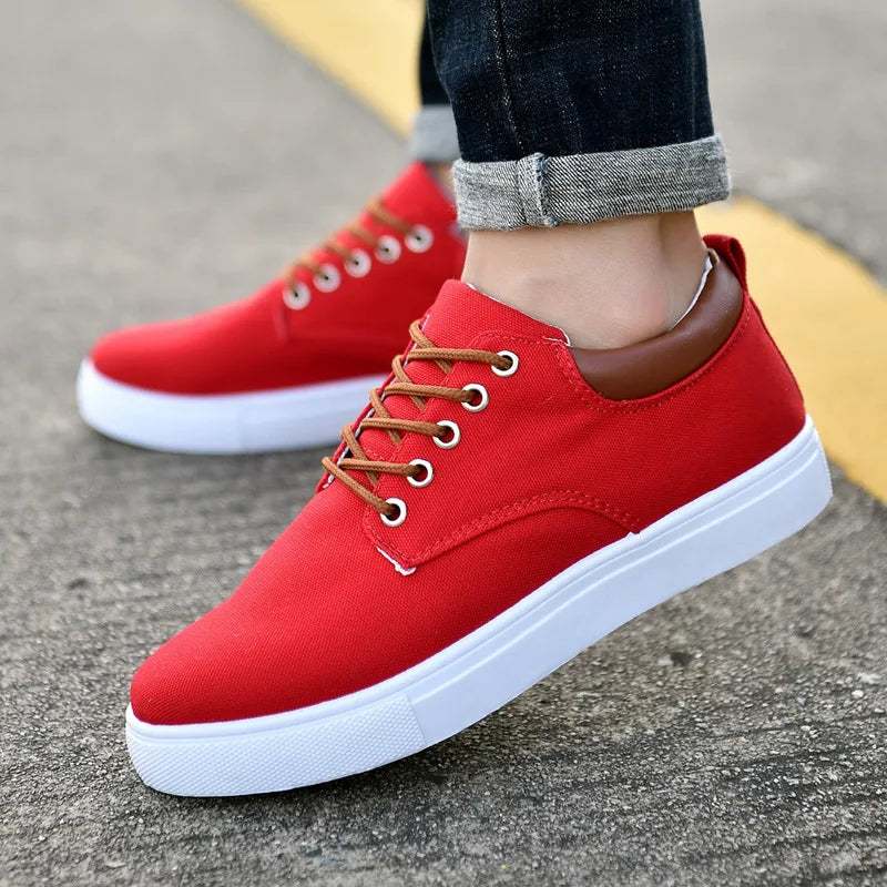 Casual Canvas Man Shoes New Canvas Shoes Men's Shoes Men's Casual Shoes Flat Shoes Men's Driving Sneakers Men's Shoes